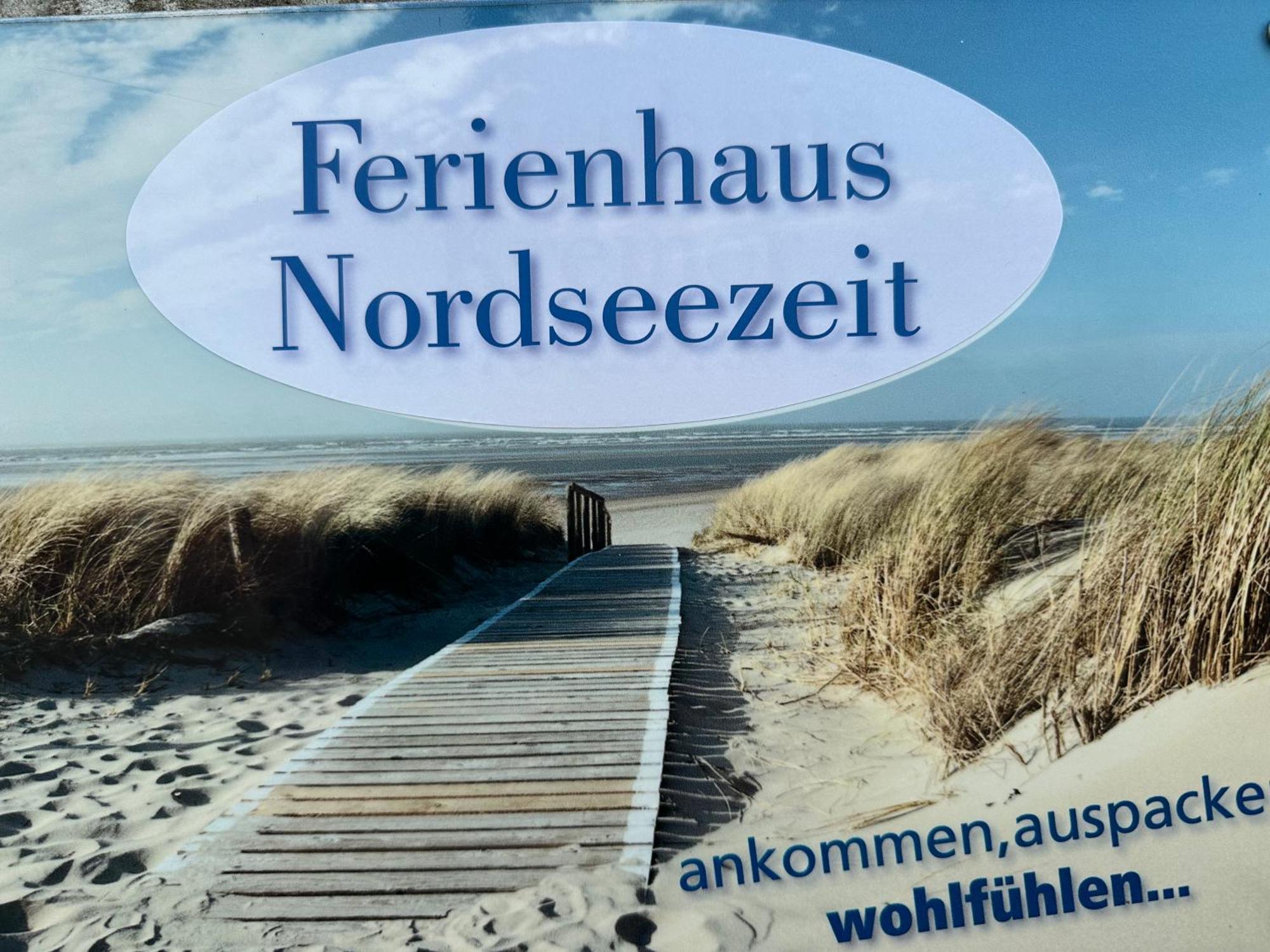 Nordseezeit Dornumersiel Buitenkant foto